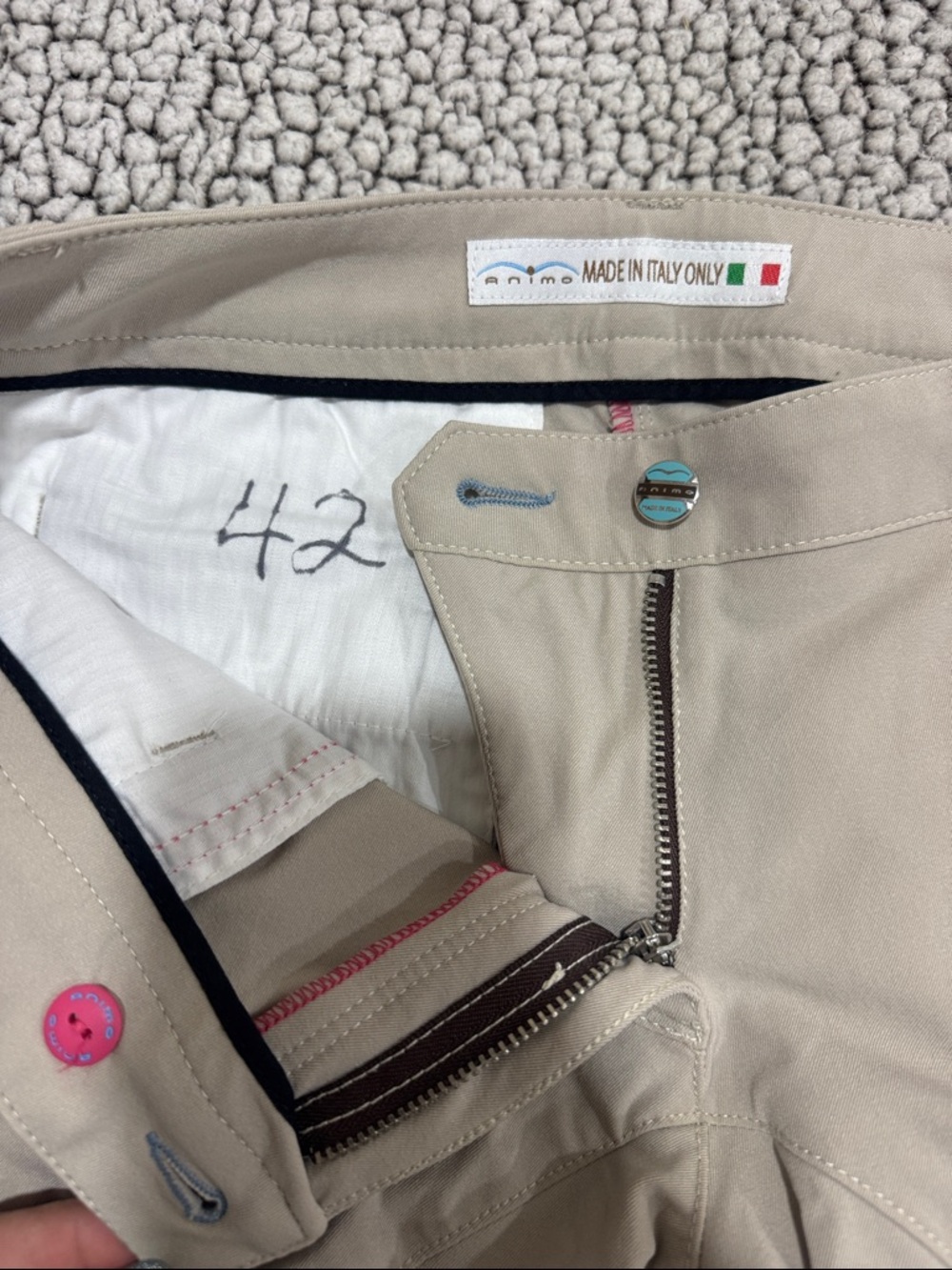 Animo Beige Breeches - Picture 2 of 5